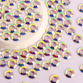 Round Hollow Shape Crystal AB Flat Back Fancy Rhinestones WholesaleRhinestone